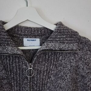 Old Navy Gray Quarter Zip